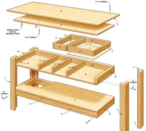 sd: Instant Get Garage workbench plans 2x4