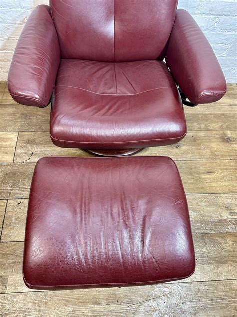Ekornes Stressless Leather Reclining Armchair . Free Delivery Available | eBay