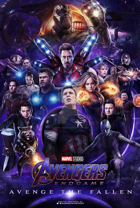 Avengers Endgame Fan Made Poster by : Ahmed Fahmy by Ahmed-Fahmy on DeviantArt