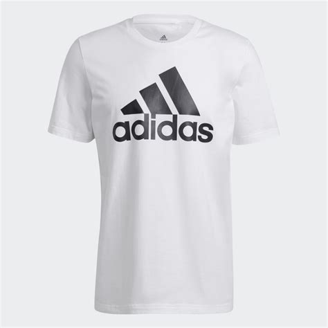 adidas Essentials Big Logo Tee - White | Free Shipping with adiClub | adidas US