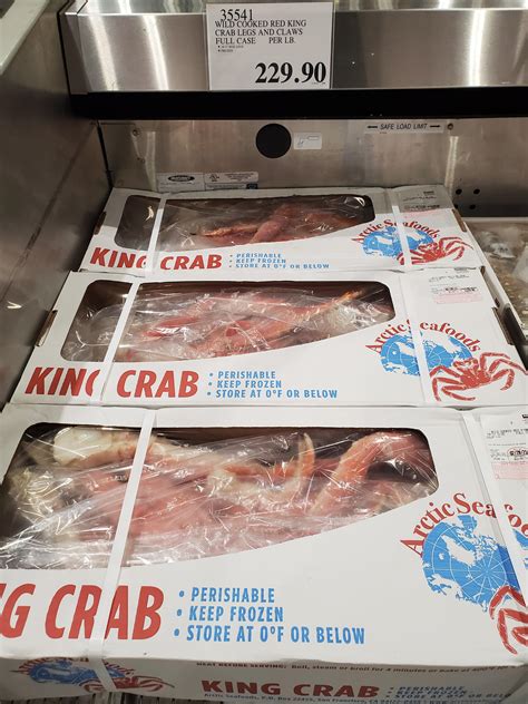 Full 10 lb case of king crab legs : r/Costco