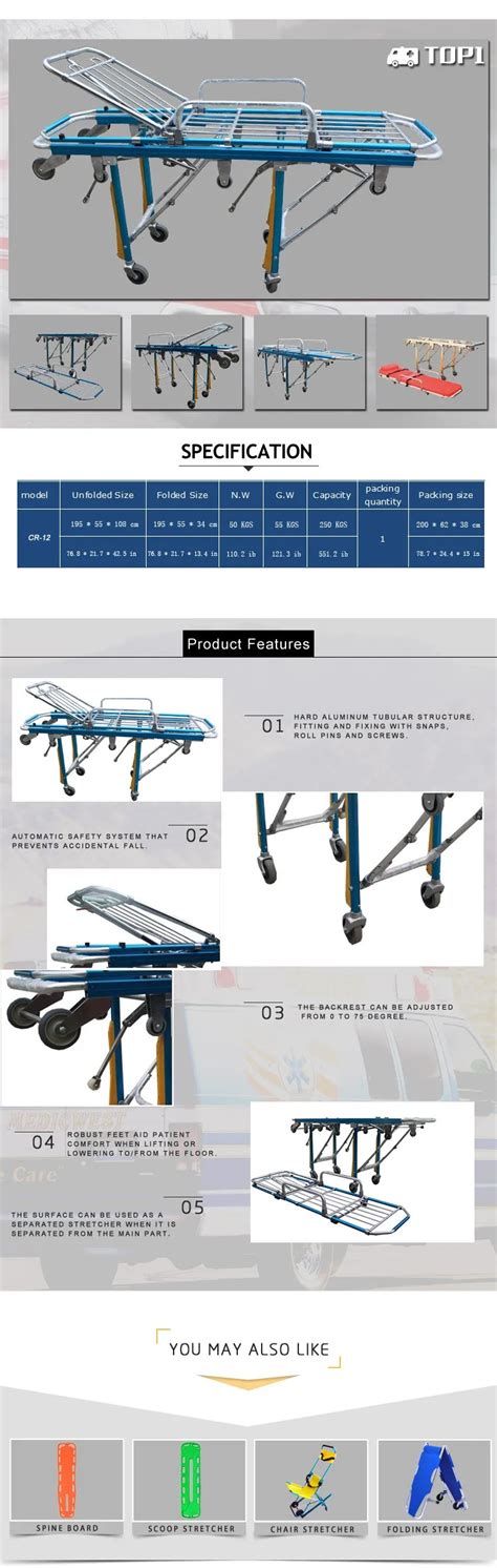 Ambulance Stretcher Dimensions - Buy Ambulance Stretcher Dimensions ...