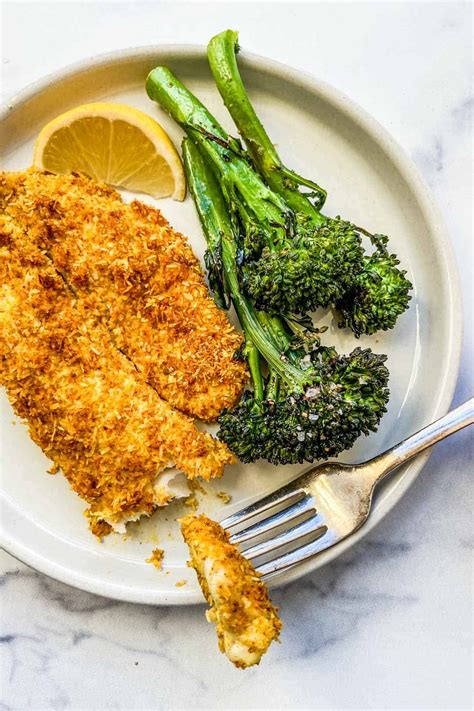 Coconut Crusted Tilapia - This Healthy Table