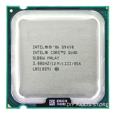 INTEL Core 2 Quad CPU Q9650 intel core 2 quad core Processor 3.0Ghz/12M /1333GHz) Socket 775-in ...