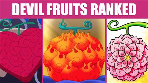 The DEFINITIVE Devil Fruit Tier List - YouTube