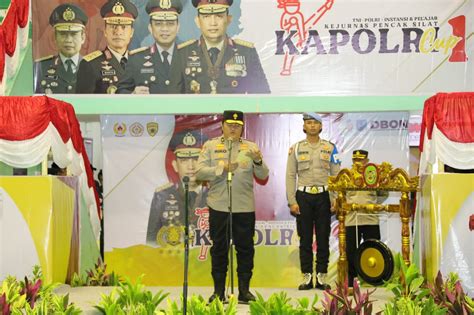 Kejurnas Pencak Silat Kapolri Cup I 2023 Resmi Dibuka