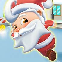 SANTA RUN 3D gioco online gratis su Minigiochi.com