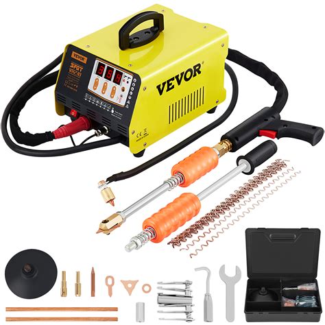 VEVOR Stud Welder Dent Repair Kit, 3 KW 220 V Spot Welder Dent Puller ...