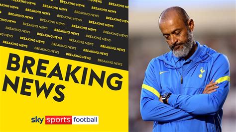 BREAKING NEWS! Nuno Espírito Santo Sacked By Spurs!