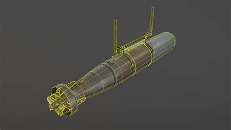 ArtStation - US Torpedo MARK13-2 | Game Assets