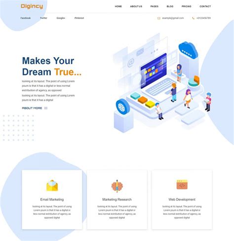 20+ Best Business Bootstrap Website Templates 2021 - Templatefor