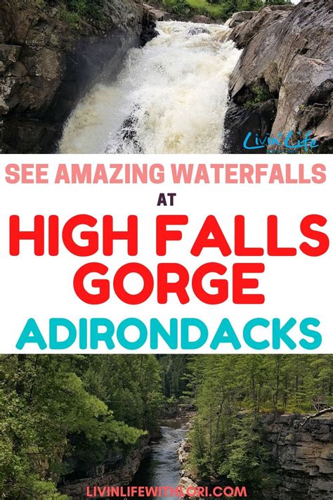 High Falls Gorge - A Must See In The Adirondacks | Livin' Life With Lori