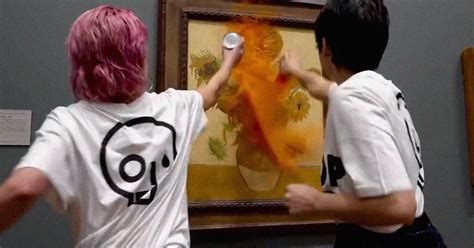 Activists Throw Soup on Van Gogh Painting | Mille World