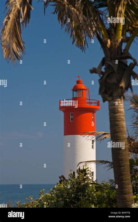 Lighthouse in Umhlanga, Durban Stock Photo - Alamy