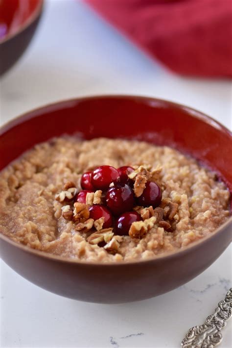 Morning Millet Porridge — Tasting Page