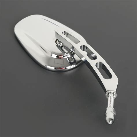 XF110858 Rear Chrome View Mirrors For Harley Davidson Softail Springer ...