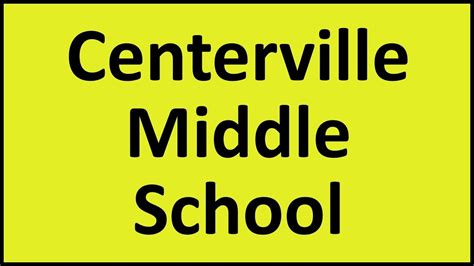 Centerville Middle School - YouTube