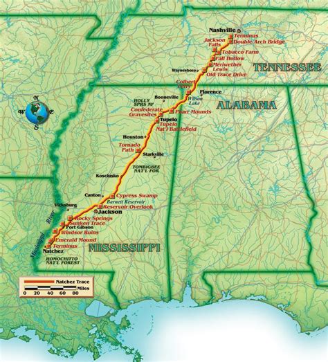 Motorcycle Riding Along the Natchez Trace Parkway | Rider Magazine | Cole Genealogy, Louisiana ...