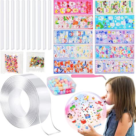 xinrongda 25 Pieces Self-Adhesive Nano Tape Bubble Inflatable Bubble ...