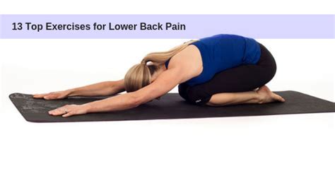 The 13 Best Exercises For Lower Back Pain