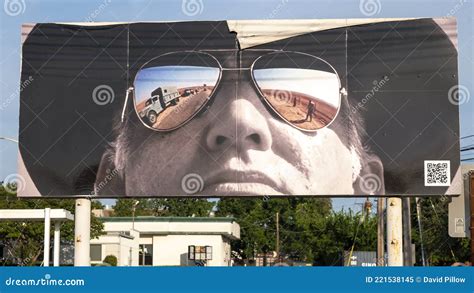 `the Man with No Eyes` Tribute Mural To `Cool Hand Luke` Star Morgan Woodward in Arlington ...