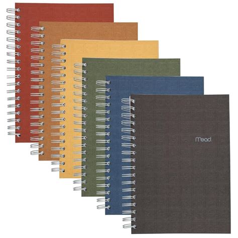 Amazon.com : Mead Notebook, Recycled, College Ruled, 9.5 x 6 Inch Page Size, 120 Sheets ...