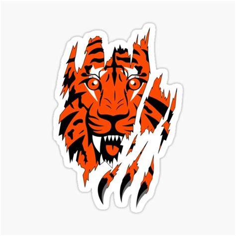 "cincinnati bengals Logo" Sticker for Sale by asmiranday68 | Redbubble