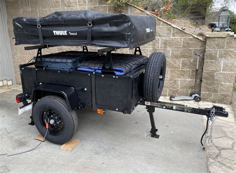 Utility Trailer Racks in 2021 | Utility trailer, Top tents, Roof top tent