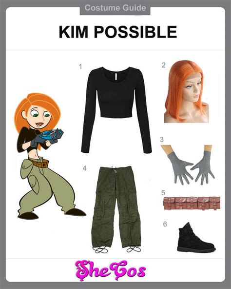 The Completed Kim Possible Costume DIY Guide | SheCos Blog