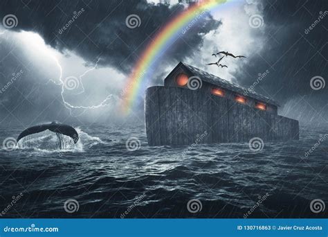 Noah`s Ark Bible Story Royalty-Free Stock Photography | CartoonDealer ...