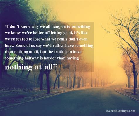 Nothing at all