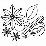 Premium Vector  Cooking spice Outline coloring Book Page Line art drawing sketch template