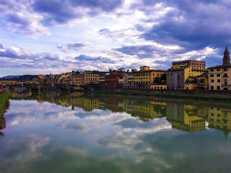 Arno River View Of Florence Photograph by Deborah League - Fine Art America