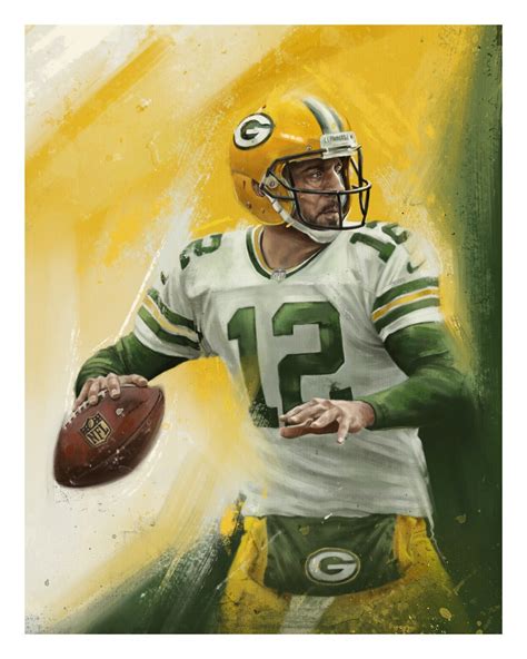 Aaron Rodgers | Bruno Illustration & Design