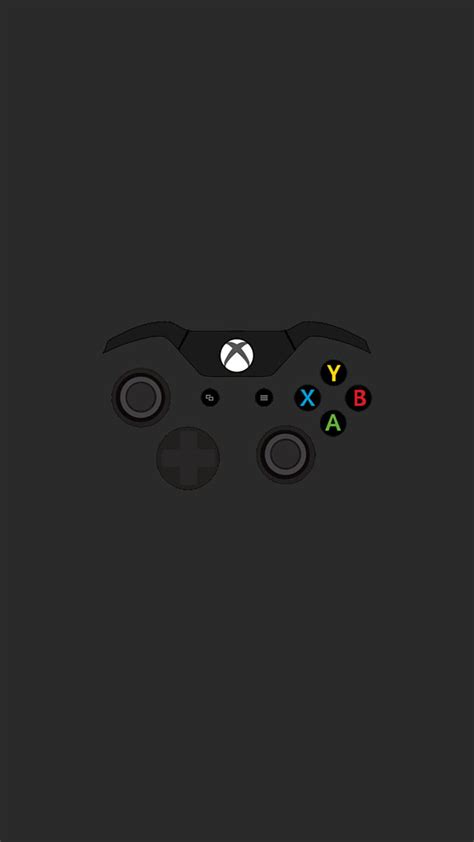 Xbox, black, console, controller, games, gray, gris, minimalist, one ...