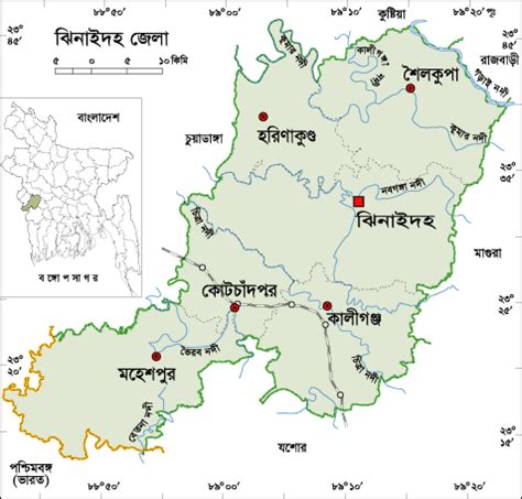 Jhenaidah District Information | About Bangladesh Tourism and Tourist Attractions in All Districts