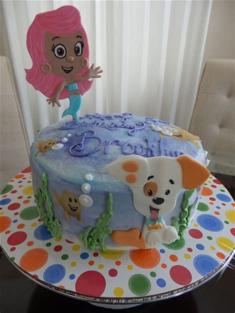 Bubble Guppies birthday cake