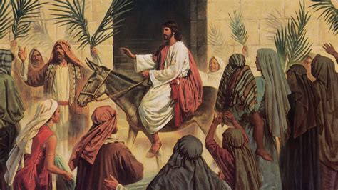 Palm Sunday and the Triumphal Entry - YouTube