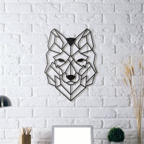 Wolf Metal Wall Art » Petagadget