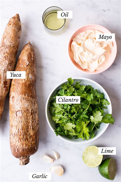 Baked Yuca Fries with Cilantro Dipping Sauce - The New Baguette