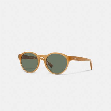 COACH® Outlet | Wythe Round Sunglasses