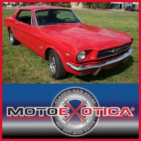 1965 Ford Mustang Red | Motoexotica Classic Cars