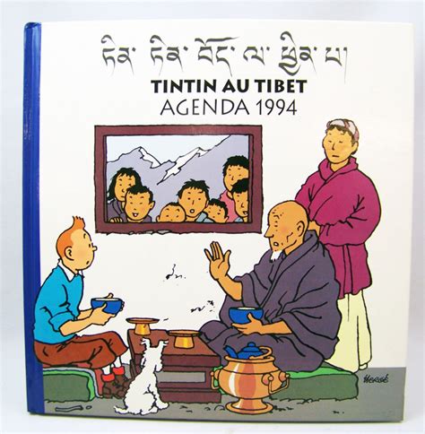 Tintin in Tibet - Casterman - Diary 1994