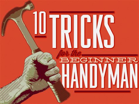 10 Tricks for the Beginner Handyman | Primer