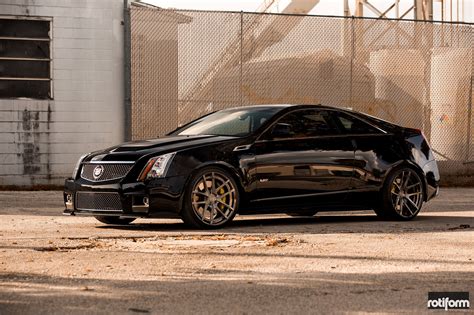 Cadillac CTS-V Coupe Rocking Rotiform SNA 3PC Wheels — CARiD.com Gallery