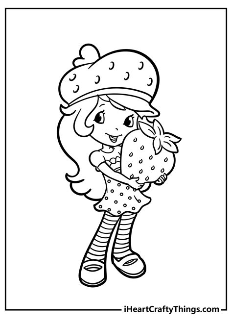 30 Strawberry Shortcake Coloring Pages (100% Free Printables)