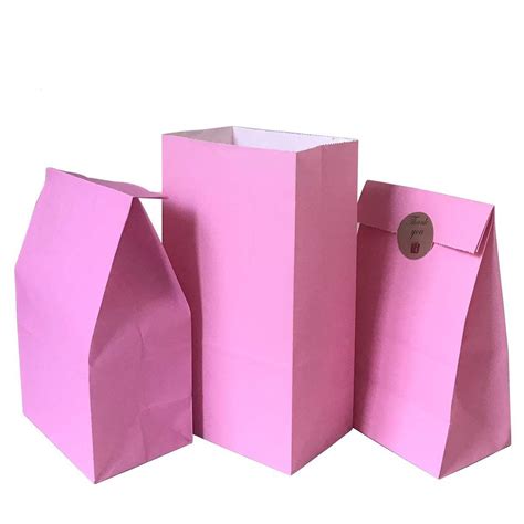 Pink Plain Paper Bag, For Shopping, Capacity: 2kg at Rs 12/piece in Belgaum