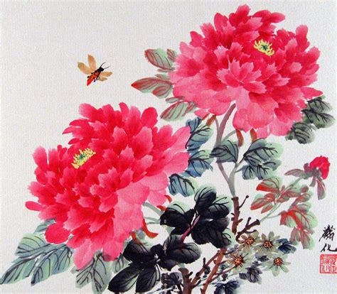 Chinese Flower Painting