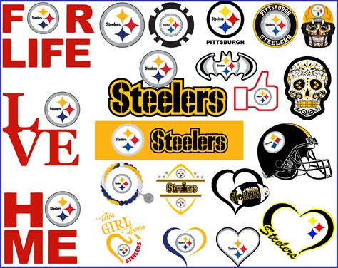 Pittsburgh Steelers Svg, NFL svg, Football Svg Files, T-shirt design, Cut files, Print Files ...