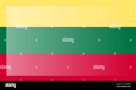 Lithuania flag, official colors and proportion correctly. National ...